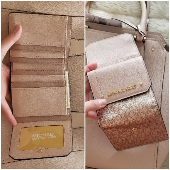 🚫SOLD🚫NWT MK HAYES TOTE +TRIFOLD WALLET SET - Picture 8 of 8